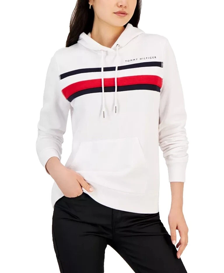 Толстовки и толстовки из хлопковой смеси для женщин Tommy Hilfiger сплошной