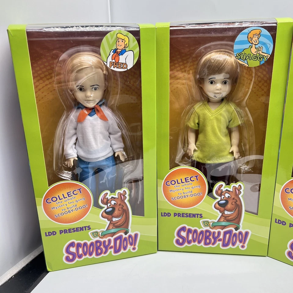 Фигурки Скуби-Ду полный набор из 4 любящих мертвых кукол LDD Mezco игрушки новые - Изображение 2 из 4