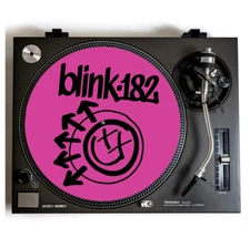 BLINK-182 Turntable Slipmat for Vinyl Records 12” DJ Slip Mat punk rock vinyls