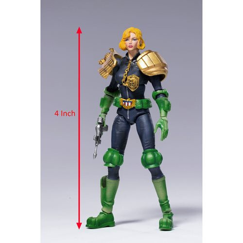 Mini figura de acción exquisita Judge Dredd Judge Anderson escala 1:18 - Imagen 3 de 4