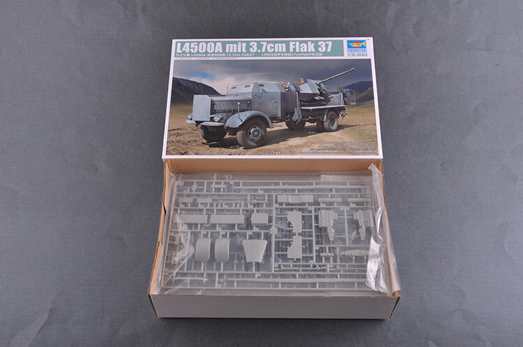 Trumpeter 09594 1/35 L4500A Mit 5cm Flak 41 II Plastic model kit