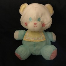 Vintage 1991 Playskool Sweet Beginnings Bear Puffalump Plush 10  Nice