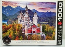 NEW, UNOPENED Eurographics Puzzle 1000pc Neuschwanstein Castle in Fall Germany