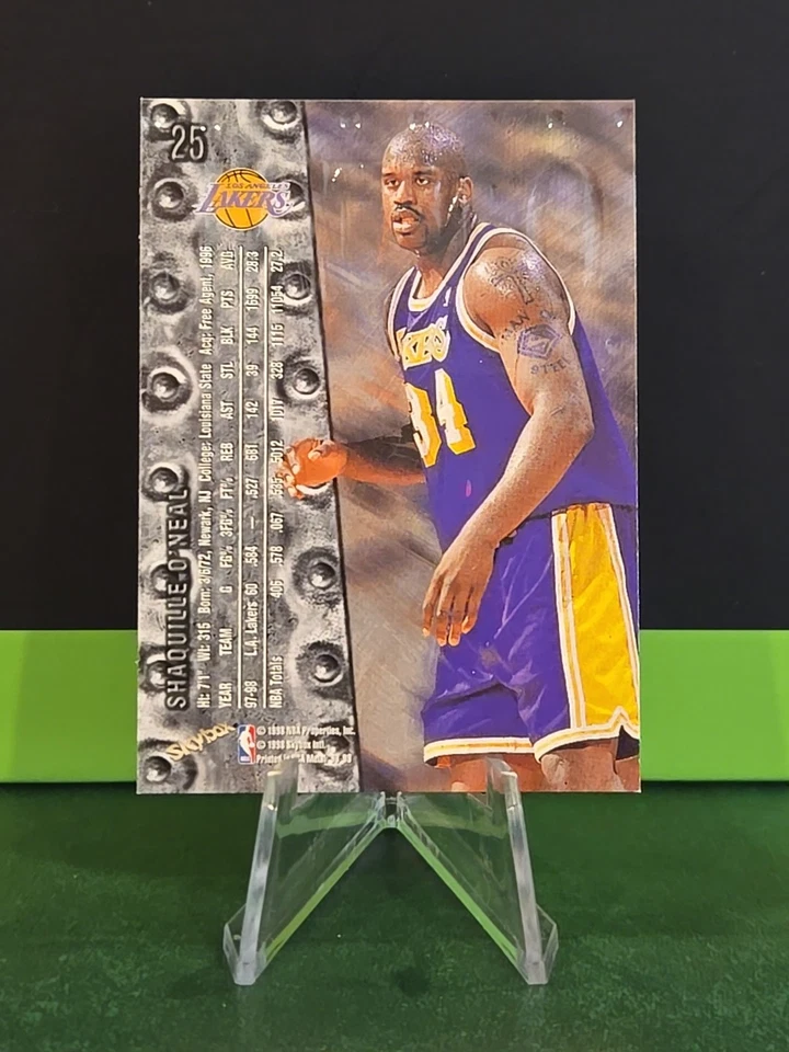 Shaquille O'Neal - 1998-99 Metal Universe #25 - Image 2 of 2