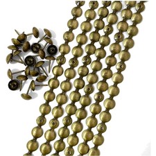Decorative Nail Strips for Sofa Headboard, 11mm - Pack of 10