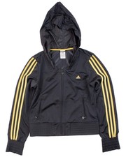 Ladies Adidas Originals Classic Hooded Track Top Jumper Size L / UK14