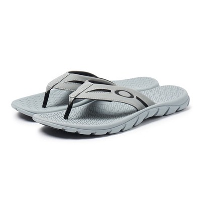 Oakley Operative Sandal 2.0 Flip Flop Stone Gray 10
