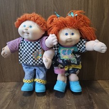 Cabbage Patch Kids Designer Line Dolls Red Ha...