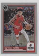 2023-24 Panini NBA Hoops Premium Stock Silver Prizm Anfernee Simons #79 5xl
