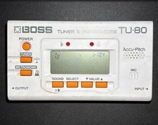 Boss TU-80 Tuner  Metronome Digital Chromatic Automatic Device For Guitar Bass