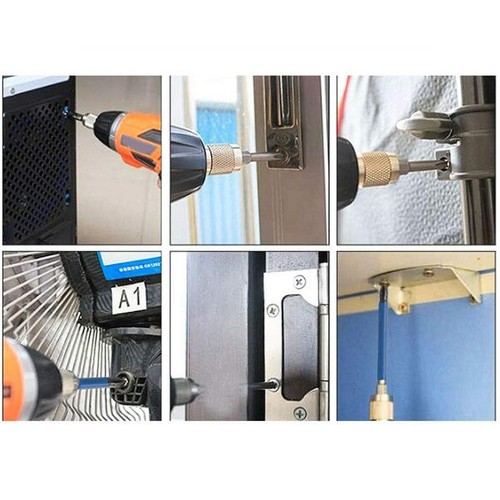 Sechskantschaft Bohrer Bit Elektro Handwerkzeuge Sechskantschaft Magnet Schraube - Bild 8 von 21