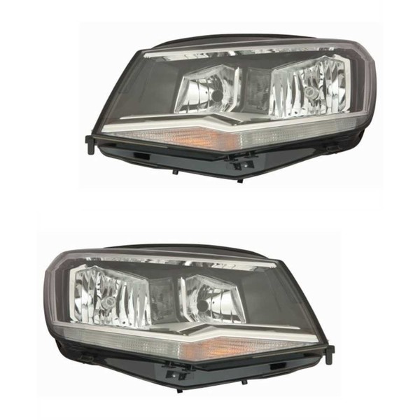 Halogen Scheinwerfer Set Links & Rechts H7 FüR VW Caddy Alltrack Kombi IV Kasten-image