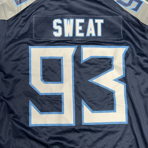 Nike T'Vondre Sweat Tennesse Titans Jersey #93 Mens 2XL - Picture 4 of 8