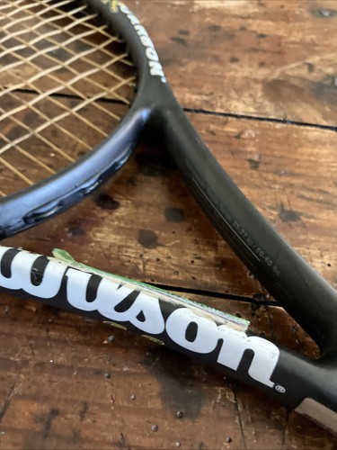 Wilson Hyper Hammer 6.3 Tennis Racquet – 95 Sq In, 4 1/2 Grip – Hyper Carbon - Picture 14 of 24