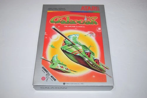 Galaxian Comic Book Bundle Atari 2600 Video Game 1983 New in Factory Sealed Box