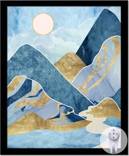 Black Picture Frame, 9x11 Picture Frame for Photo Poster Canvas Certificate Docu