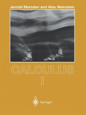 Calculus I Alan Weinstein (u. a.) Taschenbuch xv Englisch 1985 Springer US