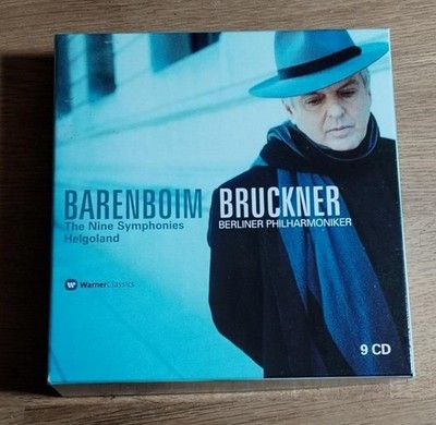 BRUCKNER The Nine Symphonies Heligoland  BARENBOIM Warner Classics 9CD NM