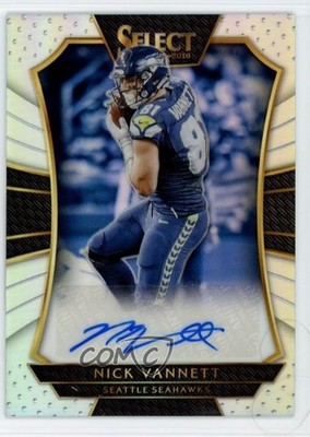 2016 Panini Select Rookie Signatures /199 Nick Vannett #RS-NV Auto RC 6o3