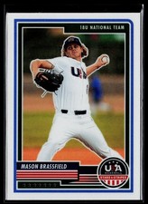 2023 Panini Stars & Stripes USA Baseball #4 Mason Brassfield