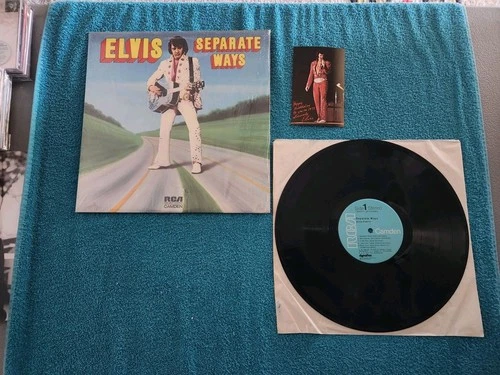 Elvis ( CAS2611) SEPARATE WAYS - ORIGINAL PRESSING with BONUS POSTCARD