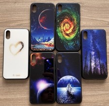 iPhone X/XS Tempered Glass Phone Cases Nature & Space Designs – Multi-Pack Deal