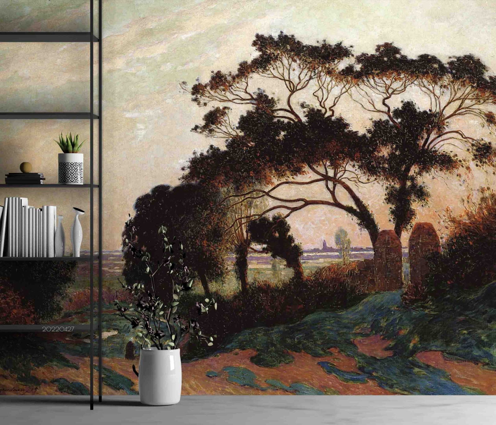 3D Landscape Oil Painting Wall Murals Wallpaper Murals Wall Sticker 32