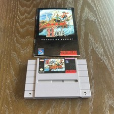 Hook Super Nintendo SNES Game Cartridge with Instruction Manual SNS-HO-USA Sony
