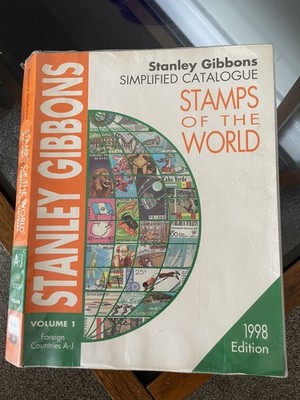 Briefmarken der Welt 1998 Band 1 Stanley Gibbons Ausland A-J