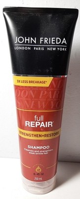 John Frieda Full Repair Shampoo Strengthen + Restore, Cleanses Weak Hair 8.45 Oz