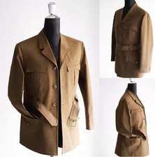 Cool Men Jacket Slim Fit Prom Wedding Tuxedos Groom Wear Business Formal Outfits