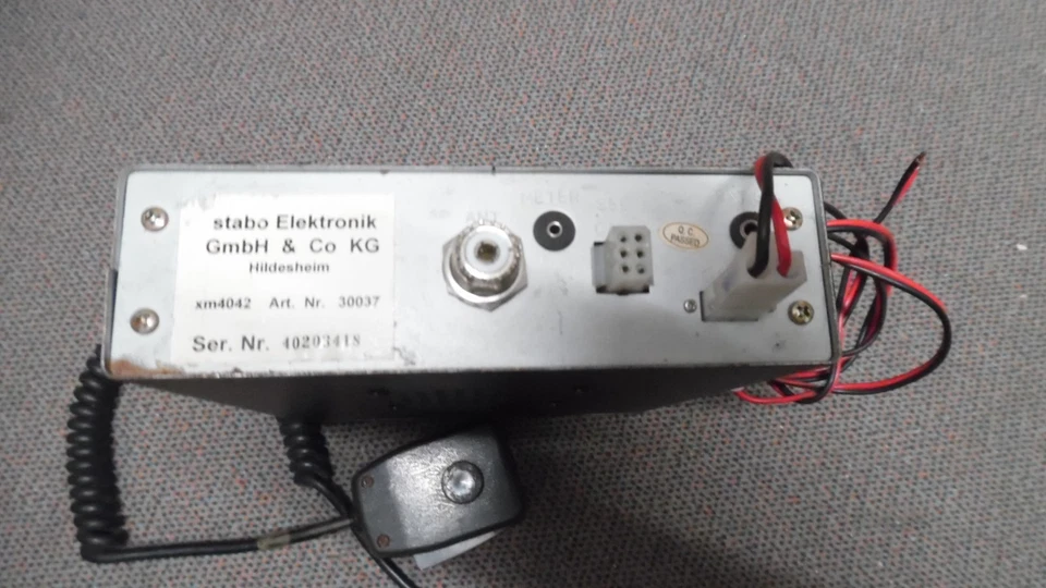 Stabo XM4042 40FM 12AM Mobilgerät - Bild 3 von 4