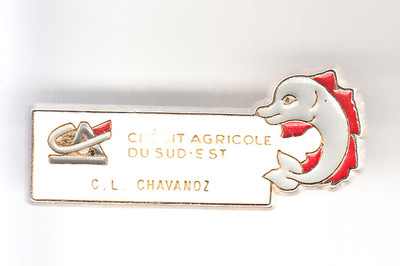 RARE PINS PIN'S BANQUE BANK CREDIT AGRICOLE DAUPHIN AGENCE