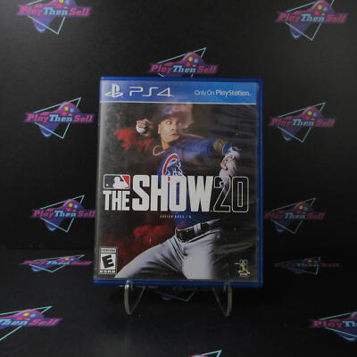 MLB The Show 20 PS4 PlayStation 4 - 1 Year Warranty VG