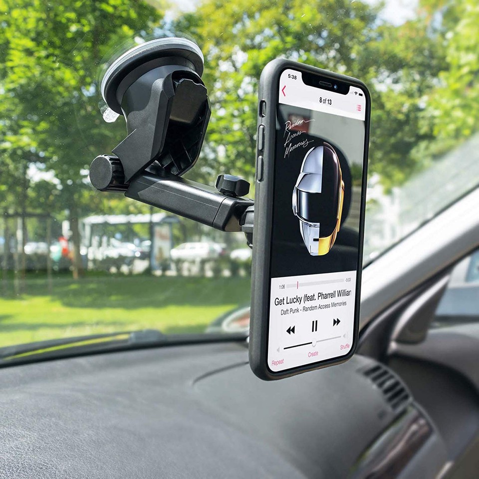 360° Car Mount Holder Car Stand Windshield For Mobile Cell Phone GPS ...
