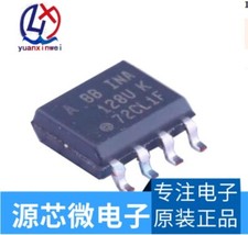 2 PCS INA128UA SOP-8 INA128 Low Power Instrumentation Amplifiers Chip IC #2/18