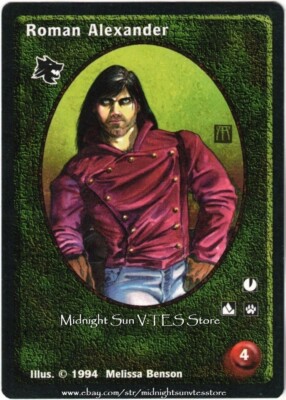 Roman Alexander Gangrel Jyhad V:TES VTES Vampire CCG