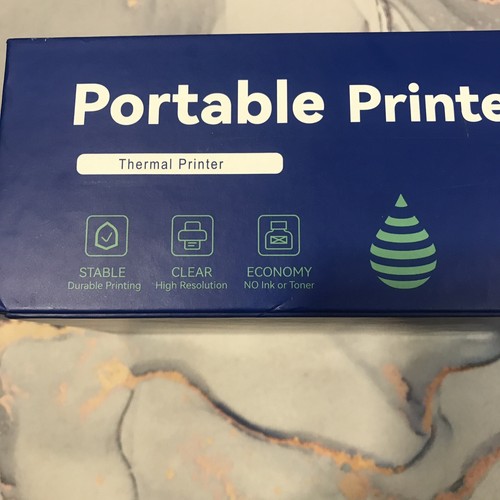 Aixiqee Portable Rechargeable Thermal Inkless 8.5x11 Printer Travel Bluetooth - Bild 10 von 11