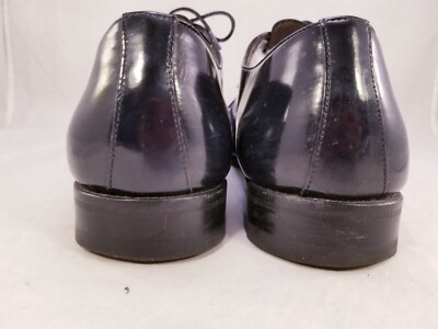MEZLAN ZORBA DESIGNER MEN SHOES WINGTIP OXFORDS PATENT LEATHER BLUE SIZE 9.5 M * MEZLAN ZORBA DESIGNER MEN SHOES WINGTIP OXFORDS PATENT  main image 3