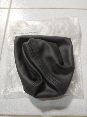 BMW X3 E83+LCI shift lever boot, Walknappa SCHWARZ !NEW! !GENUINE
