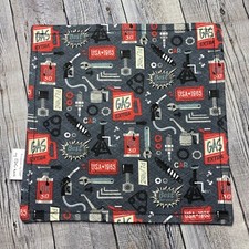 EDC HANK W/MICROFIBER BACK 8  - MECHANICS TOOLS GAS WRENCH ETC HANDKERCHIEF