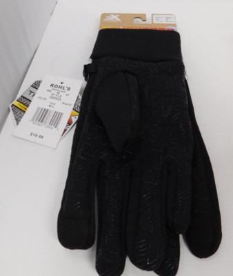 Zeroxposur Men's Gloves Lightweight Medium/Large Black Touchscreen Free Shipping