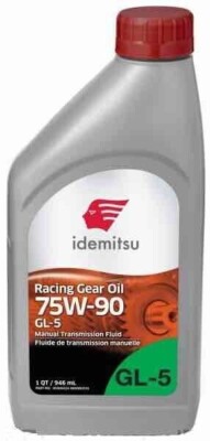 1 Quart Racing Gear/differential Oil IDEMITSU 75W-90 GL5 Manual