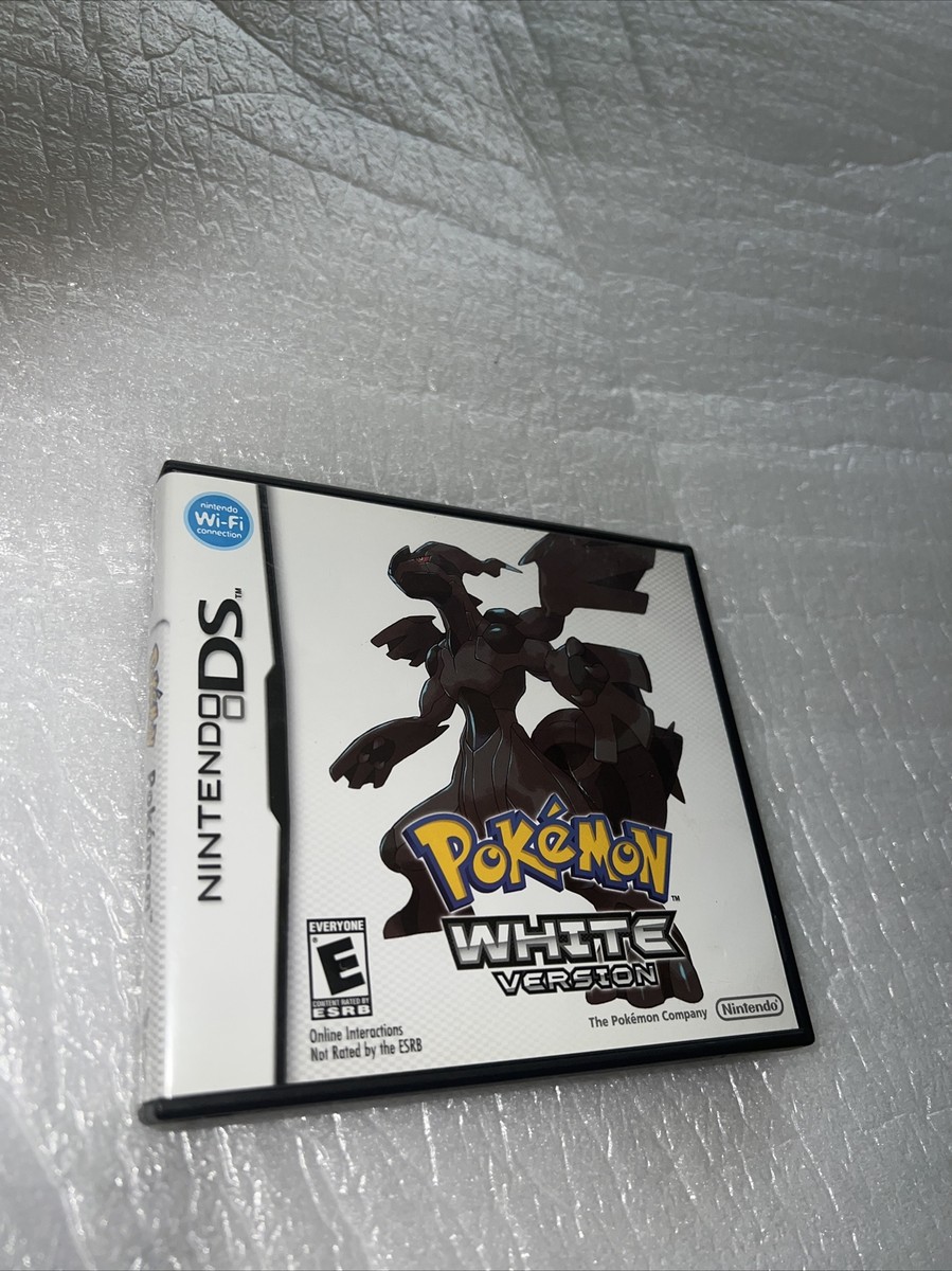 Pokemon White (Nintendo DS) Original Case & Manual,Ect Only (NO