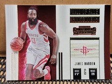 2017-18 Panini Hall of Fame Contenders #17 James Harden Houston Rockets 