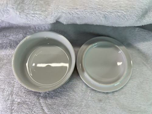Vintage Asahi Japan Porzellan Pfauen und Blumen Schmuckschatulle Top Zustand - Bild 6 von 9