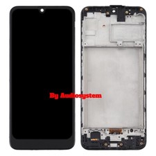 DISPLAY TOUCH FRAME per SAMSUNG GALAXY M30S SM-M307 PARI ORIGINALE VETRO SCHERMO