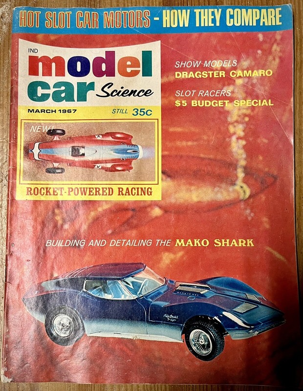 model car science magazine March 1967 Issue 