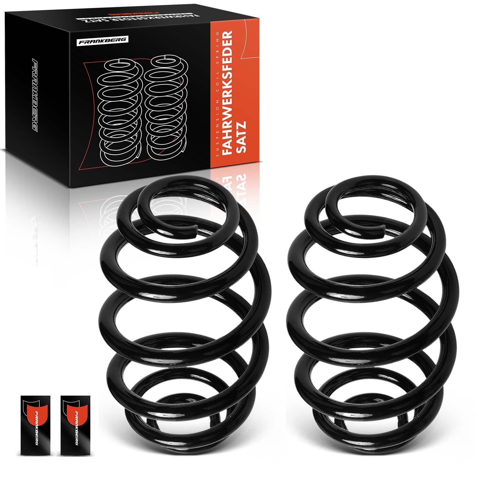 FRANKBERG 2x Coil Spring Set for Opel Astra F T92 1991-1999 Kadett E T85 Rear