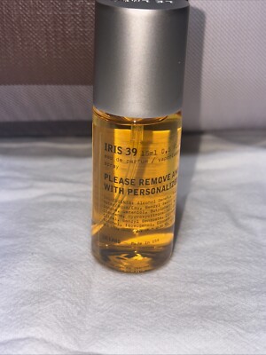 NEW Le Labo iris 39 Eau De Parfum  SPRAY - 0.5oz/15ml - NEW & BOXLESS